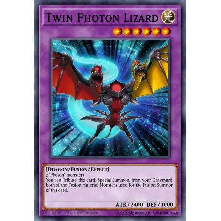 Twin Photon Lizard (Ultimate Rare)
