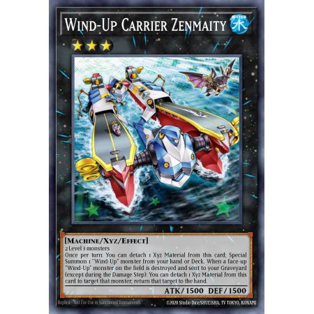 Wind-Up Carrier Zenmaity (Ultimate Rare)