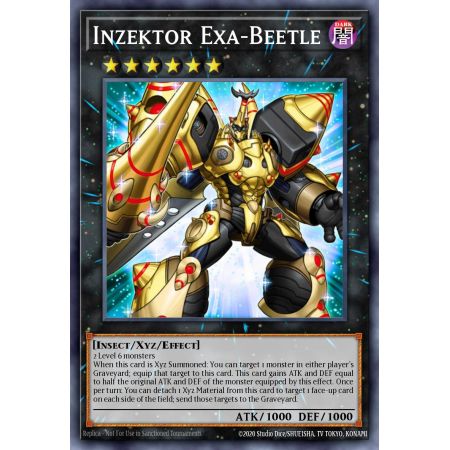 Inzektor Exa-Beetle (Secret Rare)