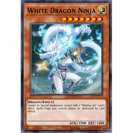 White Dragon Ninja (Secret Rare)