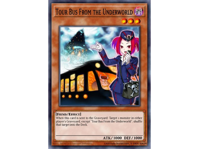 Tour Bus From the Underworld (Secret Rare)