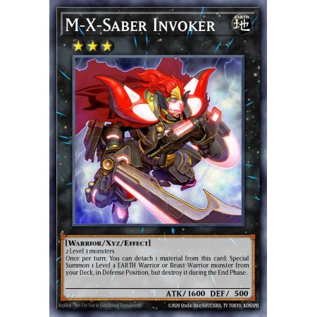 M-X-Saber Invoker (Secret Rare)