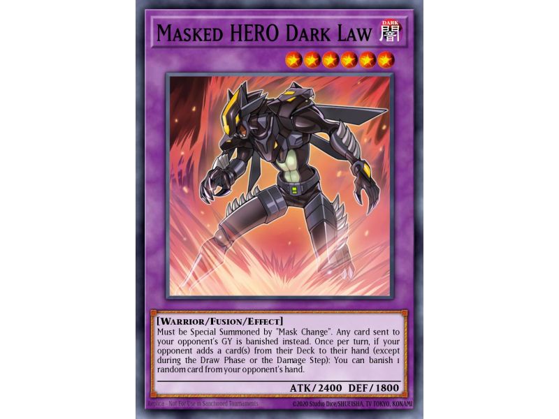 Masked HERO Dark Law (Ultimate Rare)
