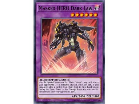 Masked HERO Dark Law (Ultimate Rare)