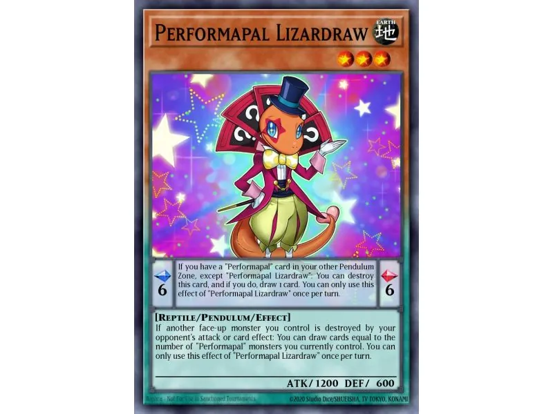 Performapal Lizardraw (Super Rare)