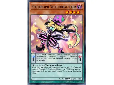 Performapal Skullcrobat Joker (Super Rare)