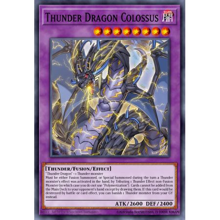 Thunder Dragon Colossus (Ultimate Rare)