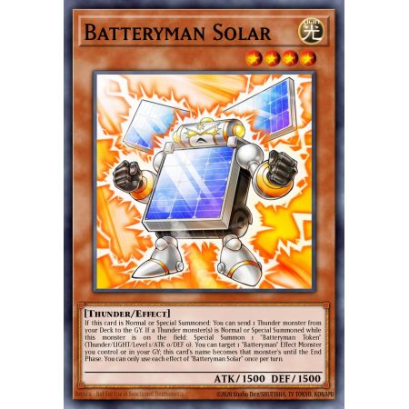 Batteryman Solar (Super Rare)