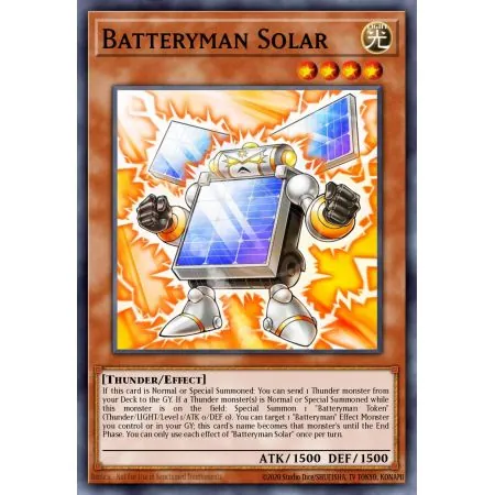 Batteryman Solar (Super Rare)