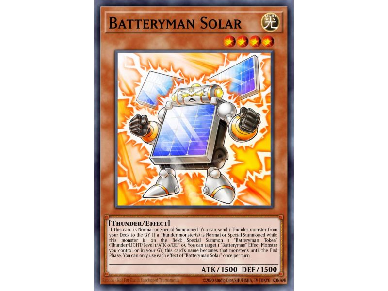Batteryman Solar (Super Rare)