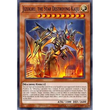 Jizukiru, the Star Destroying Kaiju (Super Rare)