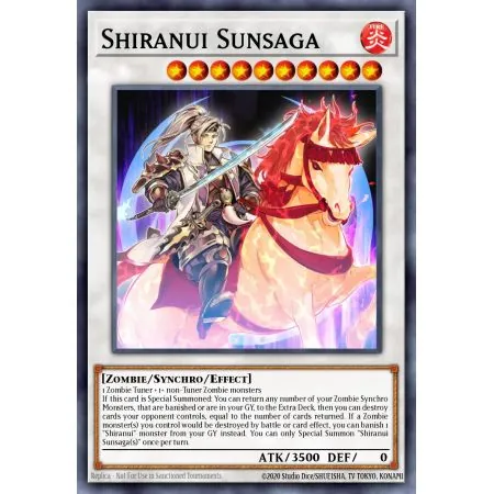 Shiranui Sunsaga (Super Rare)