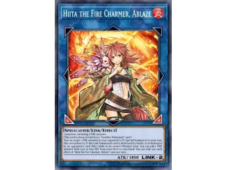 Hiita the Fire Charmer, Ablaze (Super Rare)