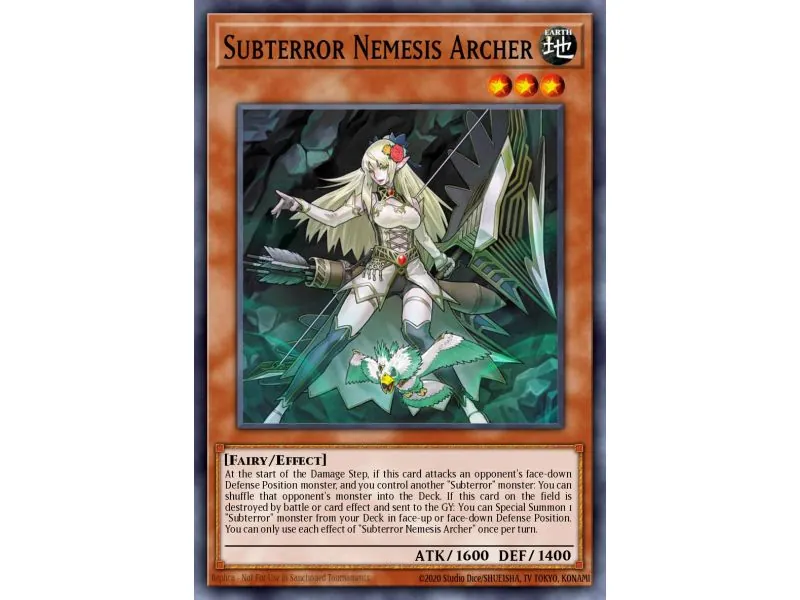 Subterror Nemesis Archer (Super Rare)