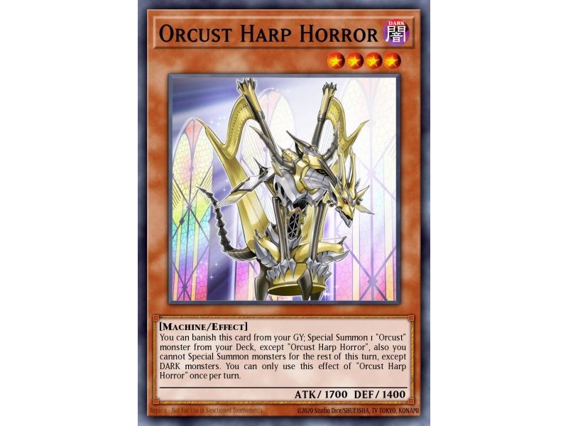Orcust Harp Horror (Super Rare)