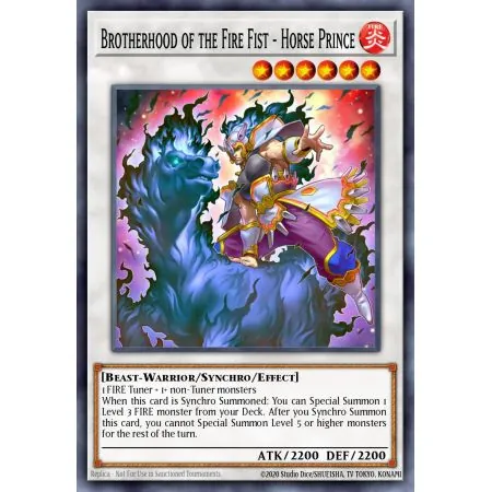 Brotherhood of the Fire Fist - Horse Prince (Common)