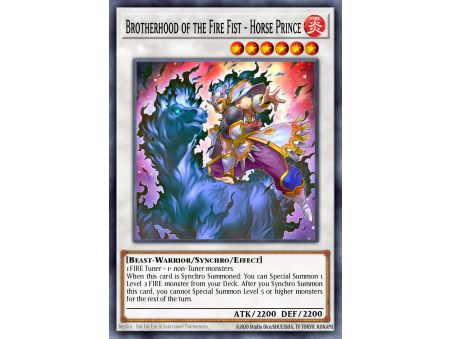 Brotherhood of the Fire Fist - Horse Prince (Common)