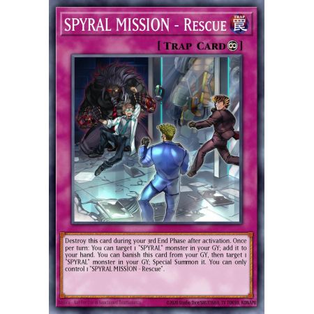 SPYRAL MISSION - Rescue (Super Rare)