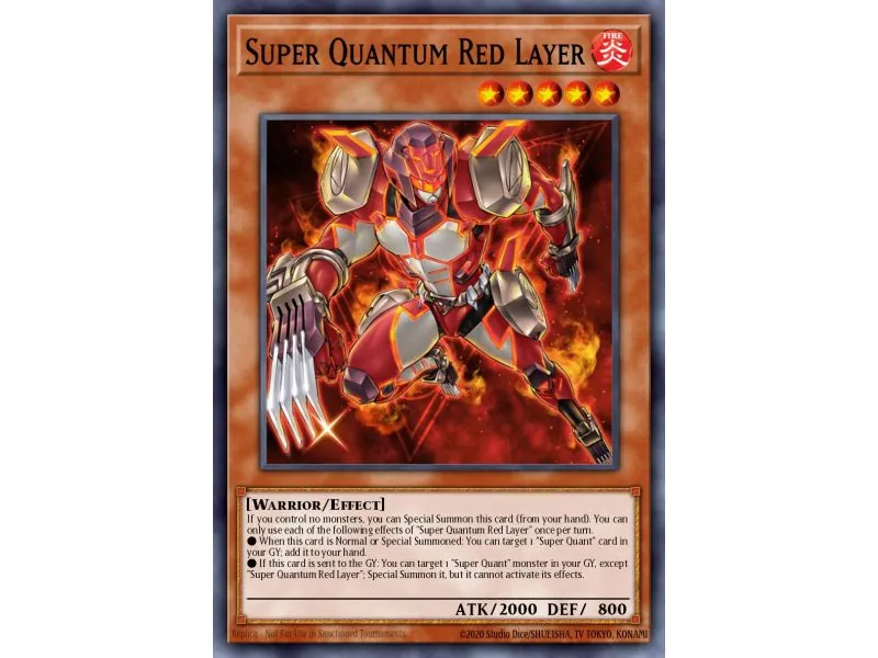 Super Quantum Red Layer (Super Rare)