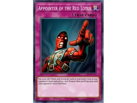 Appointer of the Red Lotus (Super Rare)