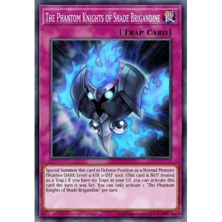 The Phantom Knights of Shade Brigandine (Common)