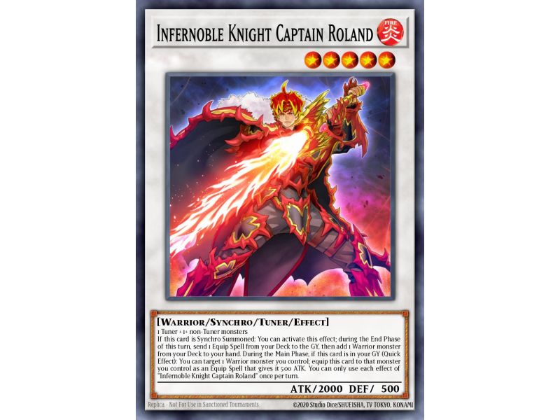 Infernoble Knight Captain Roland (Super Rare)