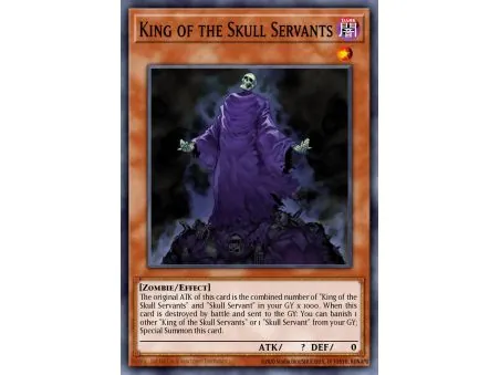 King of the Skull Servants (Super Rare)