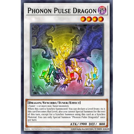 Phonon Pulse Dragon (Super Rare)
