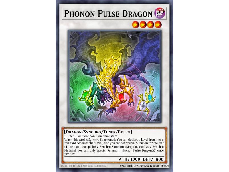 Phonon Pulse Dragon (Super Rare)