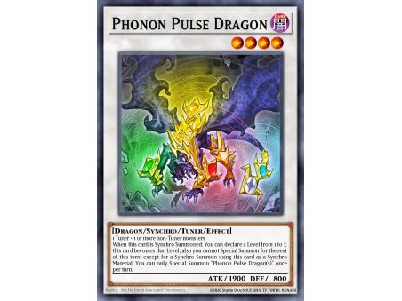 Phonon Pulse Dragon (Super Rare)