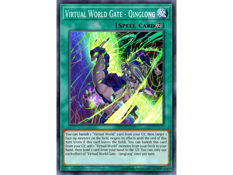 Virtual World Gate - Qinglong (Super Rare)