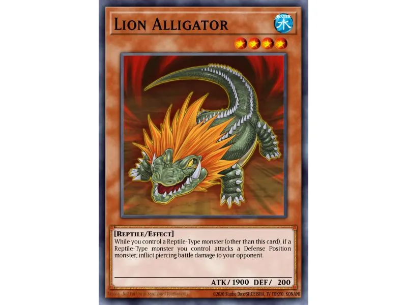 Lion Alligator (Common)