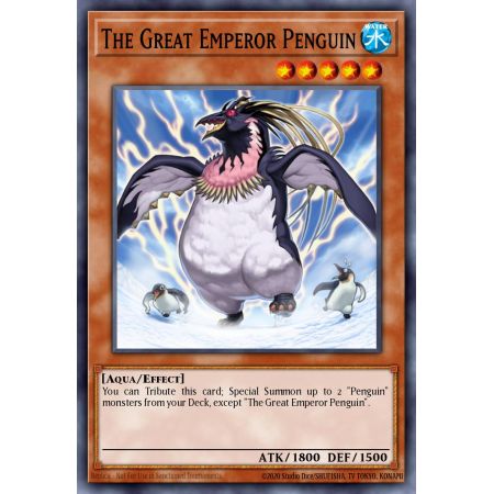 The Great Emperor Penguin (Super Rare)