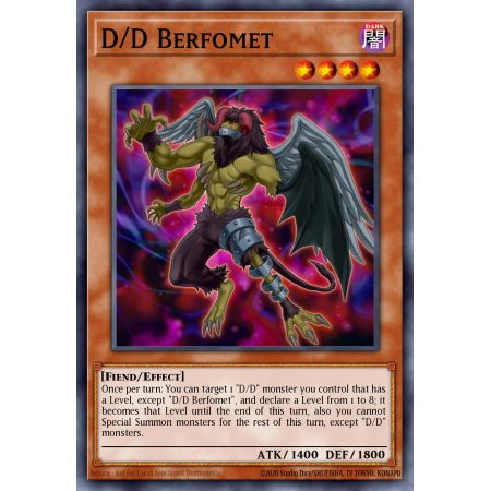 D/D Berfomet (Super Rare)