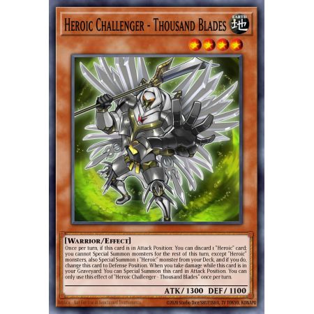 Heroic Challenger - Thousand Blades (Common)