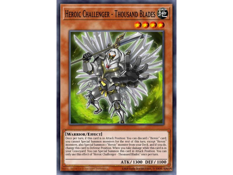 Heroic Challenger - Thousand Blades (Common)