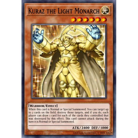 Kuraz the Light Monarch (Ultimate Rare)