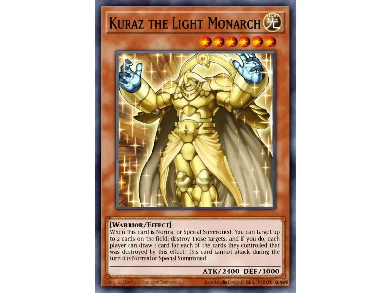 Kuraz the Light Monarch (Ultimate Rare)