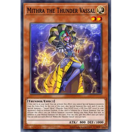 Mithra the Thunder Vassal (Super Rare)