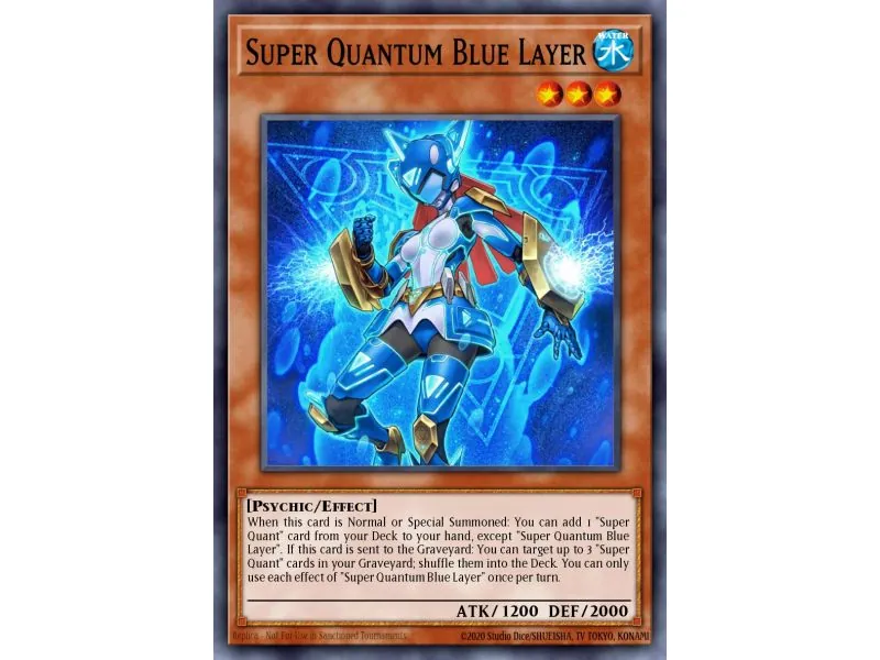 Super Quantum Blue Layer (Super Rare)
