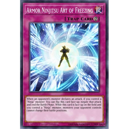 Armor Ninjitsu Art of Freezing (Super Rare)