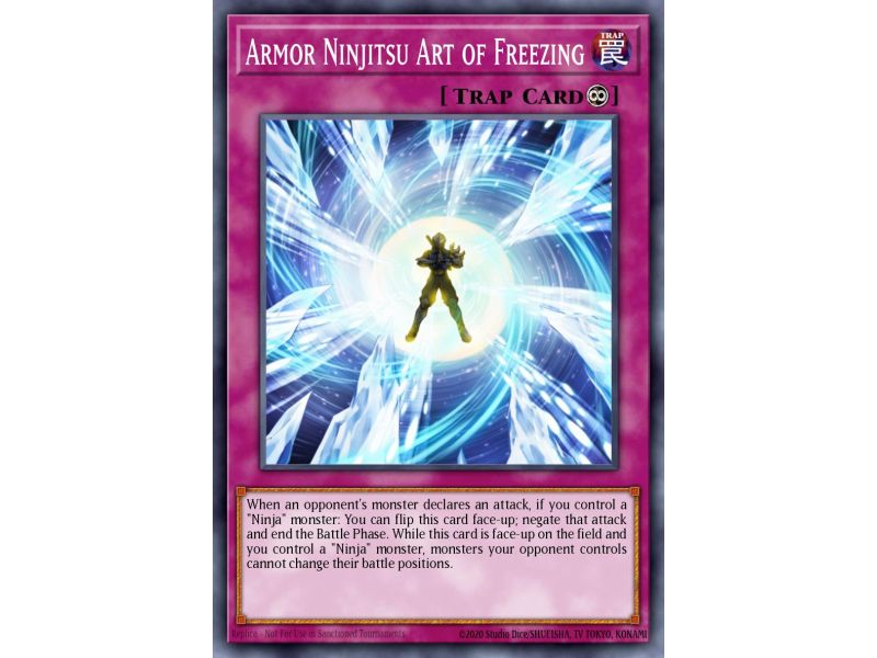 Armor Ninjitsu Art of Freezing (Super Rare)