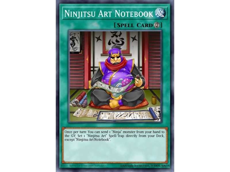 Ninjitsu Art Notebook (Super Rare)