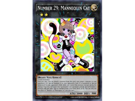 Number 29: Mannequin Cat (Super Rare)