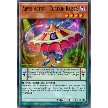Abyss Actor - Curtain Raiser (Common)