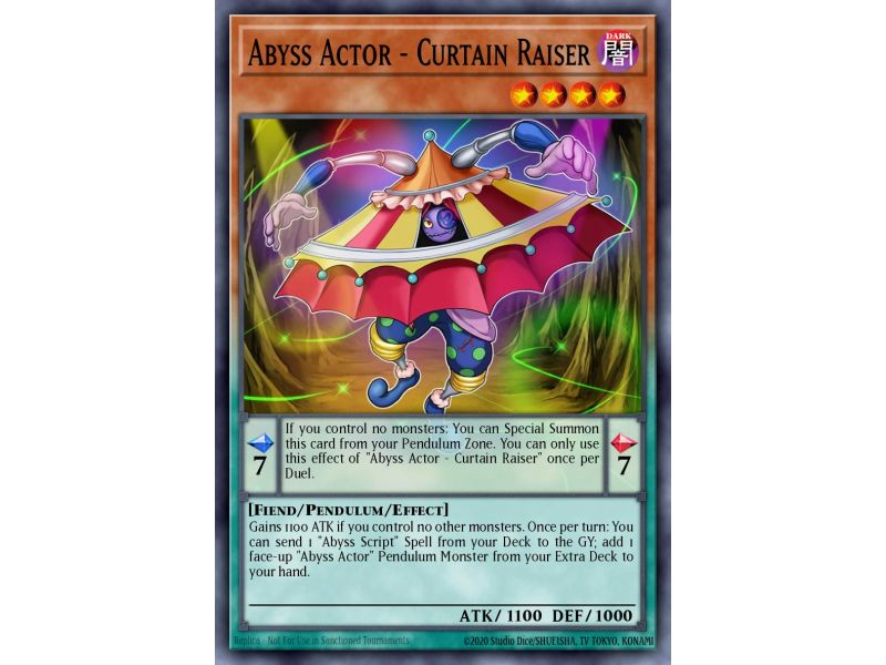 Abyss Actor - Curtain Raiser (Common)