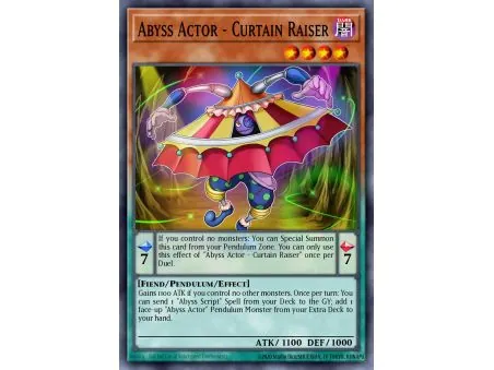 Abyss Actor - Curtain Raiser (Common)