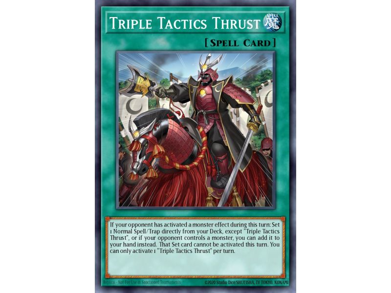 Triple Tactics Thrust (Ultimate Rare)