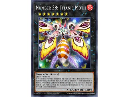 Number 28: Titanic Moth (Common)