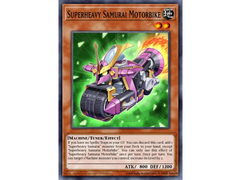 Superheavy Samurai Motorbike (Super Rare)